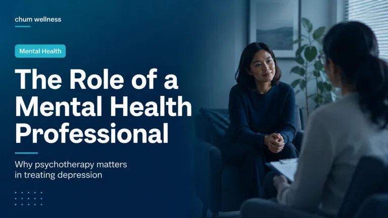 Psychotherapy for Depression: The Essential Role of a Mental Health Professional