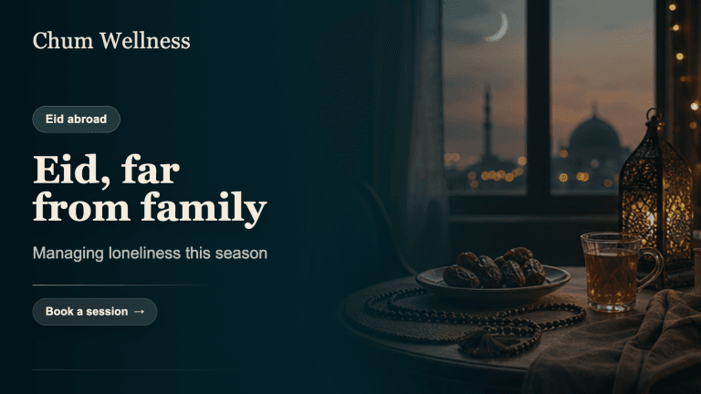 Ramadan and Eid Away From Family: Managing Loneliness Abroad