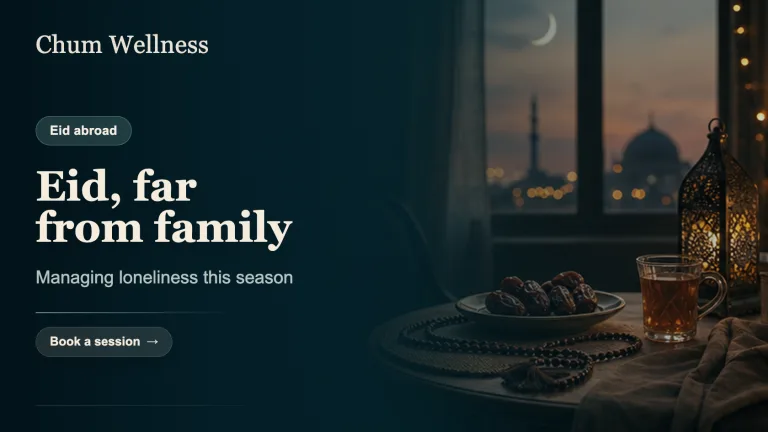Ramadan and Eid Away From Family: Managing Loneliness Abroad