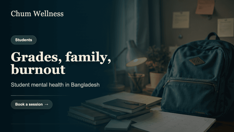 University Student Mental Health in Bangladesh: Grades, Family Expectations and Burnout