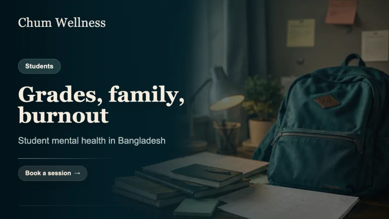 University Student Mental Health in Bangladesh: Grades, Family Expectations and Burnout