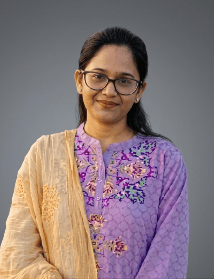 Syeda Faria Ehsan, Assistant Counselling Psychologist