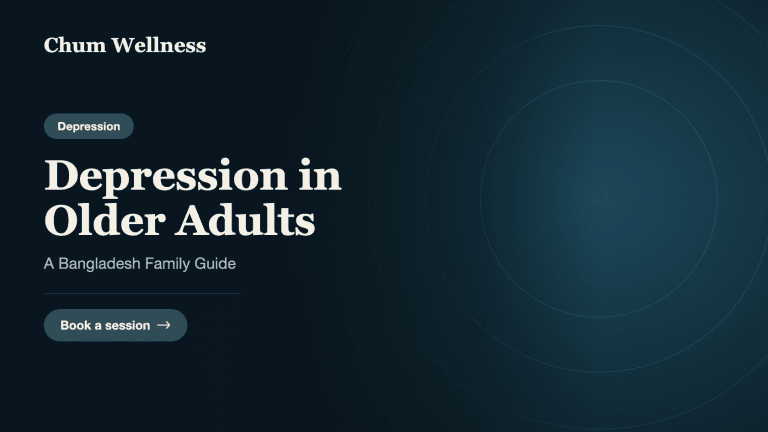 Depression in Older Adults: A Bangladesh Family Guide