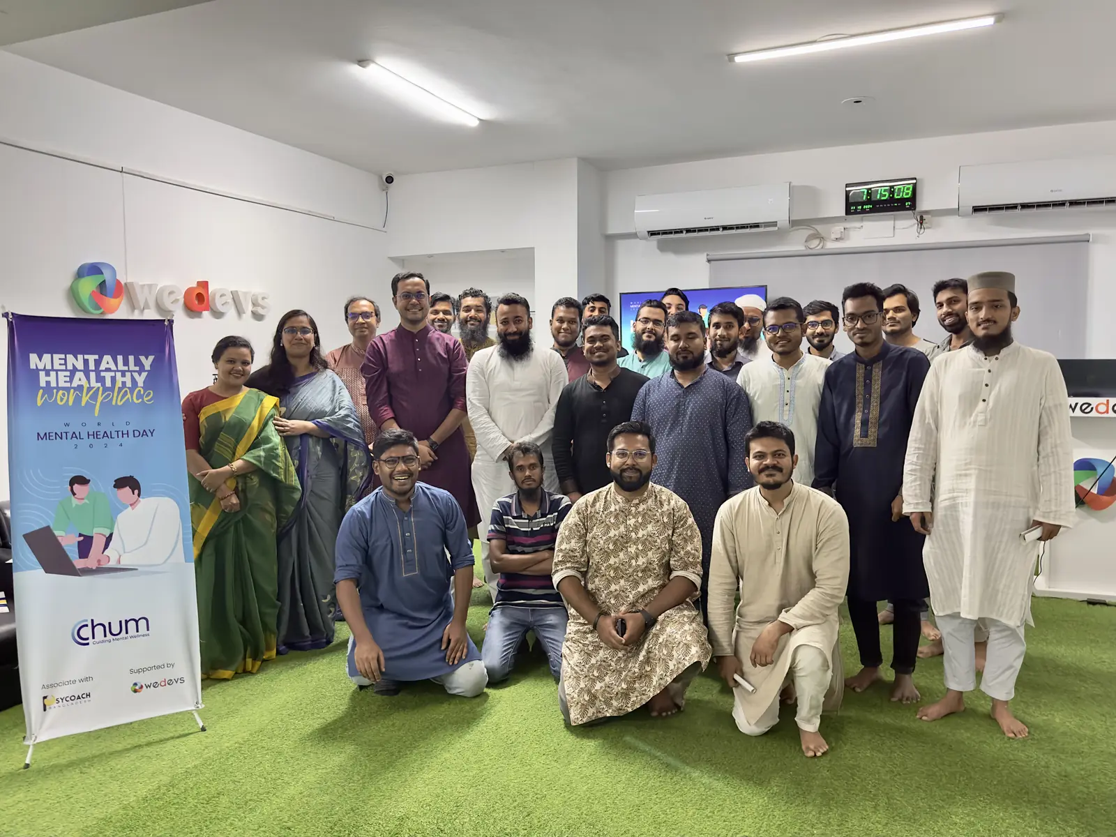 Chum Wellness with weDevs on World Mental Health Day 2024