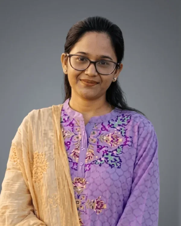 Syeda Faria Ehsan, Assistant Counselling Psychologist